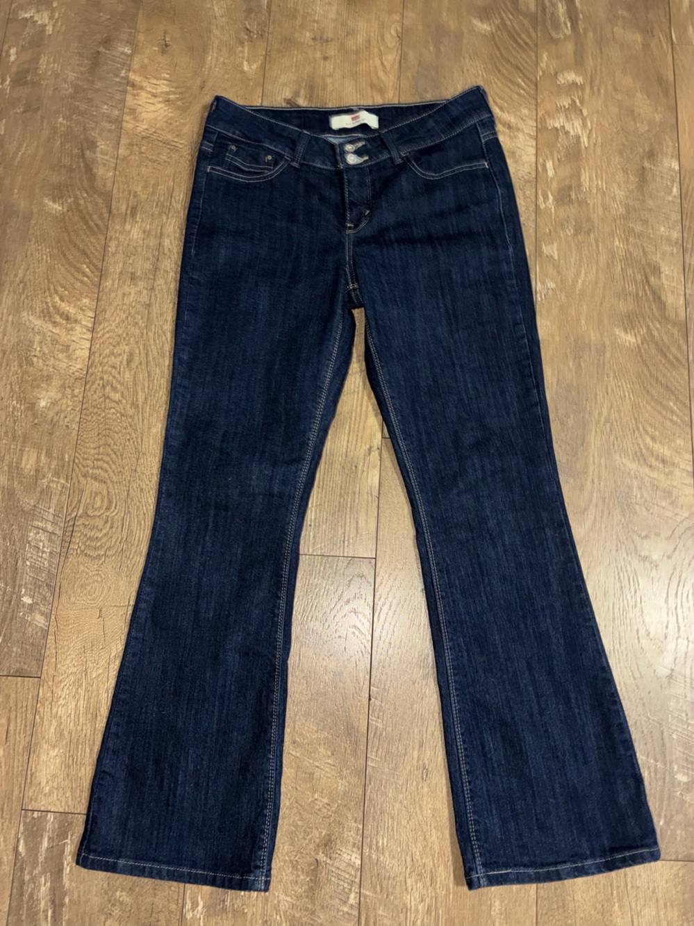 Levi's Dark Blue Flare Jeans